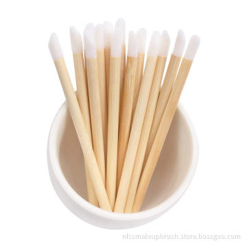 Best Bamboo Lip Makeup Brush Applicator Wand